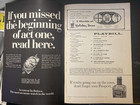 Company Sondheim Dean Jones Elaine Stritch Broadway Playbill Opening Night 1970