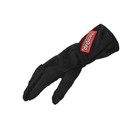 356902rqp Sfi 3 3 5 Black Outseam Short Gauntlet Nomex Race Gloves - Small