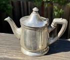 Vintage Reed   Barton Silver Soldered 2300 C Lidded Sheraton Hotel Teapot