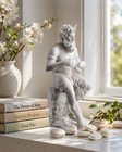Great God Pan Statue     Greek Mythology Sculpture  Classical Satyr Figurine 