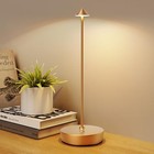 Cordless Table Lamp  Led Portable Outdoor Table Lamp Waterproof 6000mah Gold