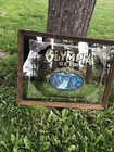 Vintage Olympia Beer Served Here Backbar Mirror 26 X 20