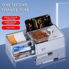 Electric Cigarette Rolling Machine  Portable Tobacco Injector Machine Can Grind