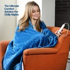 King Heated Blanket  Machine Washable Extremely Soft   Comfortable Blanket Th   