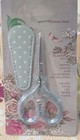  2 Vintage European Style Scissors For Embroidery  Sewing  Craft W  Sheath New