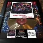 Nirvana   Mtv Unplugged In New York   Platinum Music Award Vinyl Lp Record Cd