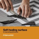 Fiskars 24  X 36  Self-healing Double-sided Cutting Mat  Gray And White