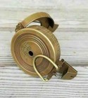 Solid Brass Antique Compass Marine Solid Gift British Military Prismatic Pocket