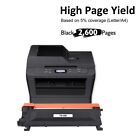 New Tn450 Tn-450 High Yield Toner Cartridge For Brother Replacement - 2pk