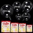 10pcs Clear Bobo Balloons Transparent Bubble Balloons 8   24 Inch Wedding Birthday