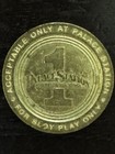 Vintage Palace Station Las Vegas Nv  1 Brass Slot Gaming Token  Retro
