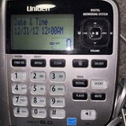 Uniden Dect2188 6 0 Base Corded Phone Turns On With Power And Phone Jack Cord