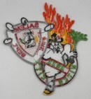 Salem Fire Dept Halloween Ghostbusters Fire Alarm Patch Lot Of 2