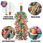 Large Parrot Toys For Macaw Toys Large Bird Toys Cockatoo Toys Natural Wooden