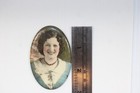 Antique Victorian Era 3 Inch Pretty Woman  Pocket Mirror     0007