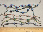 New 100 Pieces Anklets Polymer Clay Beaded Clasp Hippy Floral Wholesale