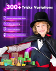 Magic Kit For Kids 300  Tricks W  Wand   Guide Ages 6-12 Beginner Set