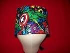 Men women Surgical Scrub Cap Lined Comic Cotton Awesome Cap 100  Cotton