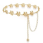Designer Belt One Size Gold Leaf