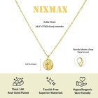 Gold Hammered Cross Necklace 14k Gold Silver Plated Cross Pendant For Women