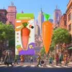 Zootopia Best Partner 2pcs  Carrot Voice Recorders snake-shaped Detoxifying Pen