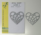 Birch Press Design Petal Heart Layer 3-piece Die Set - New - Free Shipping