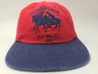 Vintage Polo Ralph Lauren New York Ny 1967 3 Mcmlxvii Strapback Hat Cap Red Blue