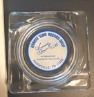 Vintage Ernest Tubb Lot - 1984 Biography Book W  Shop Sticker   Glass Ashtray