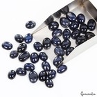 150 Ct Natural Blue Sapphire Oval Cabochon 9mm-12mm Certified Wholesale Gems Lot