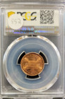 1999 Lincoln Cent Mint Error Broadstruck Pcgs Graded Ms66 Rd - 1c Us Coin