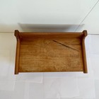 Mid Century Modern Danish Floating Teak Nightstand Side Table