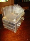 Clear Stackable Make-up And Jewelry Storage Display Organizer Compartment Boxes