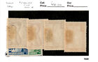 Iceland  Postage Stamp   c15-c20 Mint Hinged  1934 Airplane  Air Post  ag 