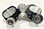 Vintage Binoculars Marked Perl 7x18  Field 6 3 No 58444 With Case