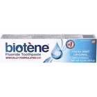 2 Pack - Biotene Fluoride Toothpaste  Fresh Mint 4 3oz Each