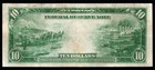 1914  10 Large Size Better  B Type Boston Series Federal Reserve Note   Vf  xf