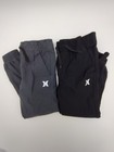 Hurley Boy s 5 6 Jogger Pants  Lot Of 2 Gray   Black Pants  Performance Pants