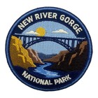 New River Gorge National Park Patch 3 Inch Embroidered Iron On