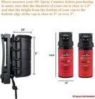Open Top Oc mace Spray Holster For Duty Belt vest Quick Release Pepper Spray Cas