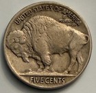 1921 Buffalo Nickel Philadelphia Mint Sharp Portrait Early Date 5 Cent Bn2014