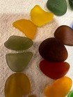 Genuine Surf Tumbled Double Sea Glass Rainbow  18 Beautiful Colors