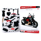 1 12 Ducati Diavel Carbon Assembly Version Alloy Motorcycle Model Diecast Metal 