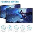 Foldable Hd Projector Screen 4k 60  72  84  100  120  150  Outdoor With 8 Hooks