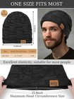 Winter Slouchy Beanie Hat For Men Women Warm Thick Oversized Knit Cap