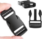 6 Pack 1  Buckle Quick Side Release Buckles Dual Adjustable No Sewing Clips P   
