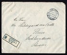 Slovakia Registered Cover From Ljubljana 1928 By Air Mail To Switzerland