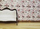Dollhouse Wallpaper Flower Garden Pink Purple Cream 1 12 Scale Miniaturecrush