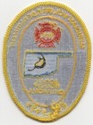 Meridian Vol Fire Department Logan County  Ok Est  1971 Patch Embroidered Oval