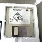 Vtg Apple Mac Macintosh Plus Macdraw A Guided Tour 3 5    Floppy Disks   Cassette