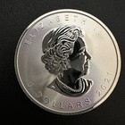 Better Date 2021 Canada 5 Dollars 1 Oz  Silver Maple Leaf World Coin Silver